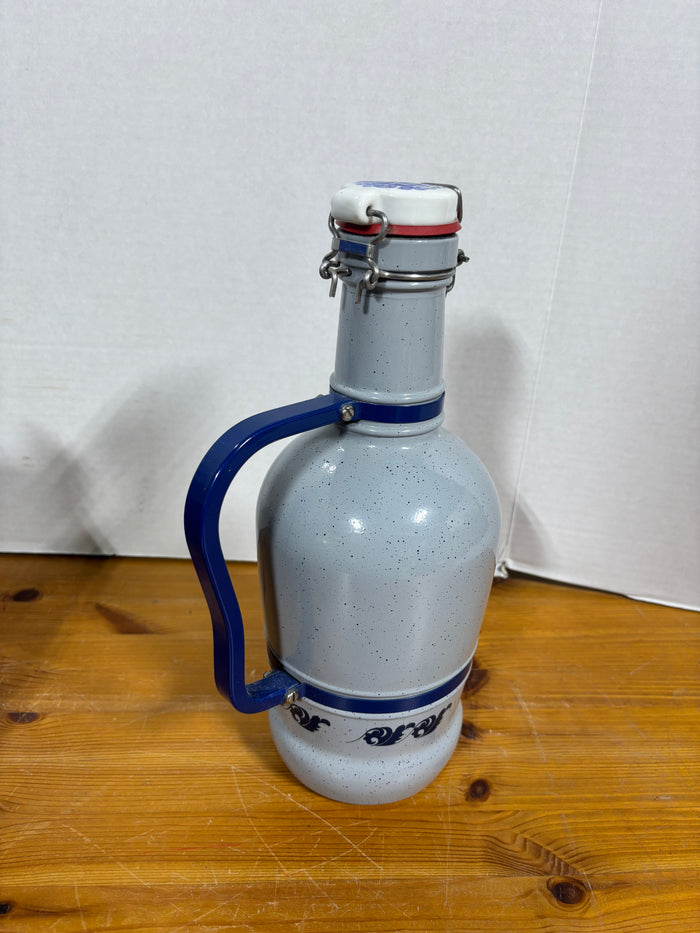 Rauchenfels Steinbiere German Beer Growler W/ Stopper Top Handle