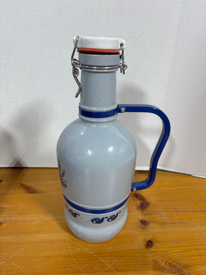 Rauchenfels Steinbiere German Beer Growler W/ Stopper Top Handle
