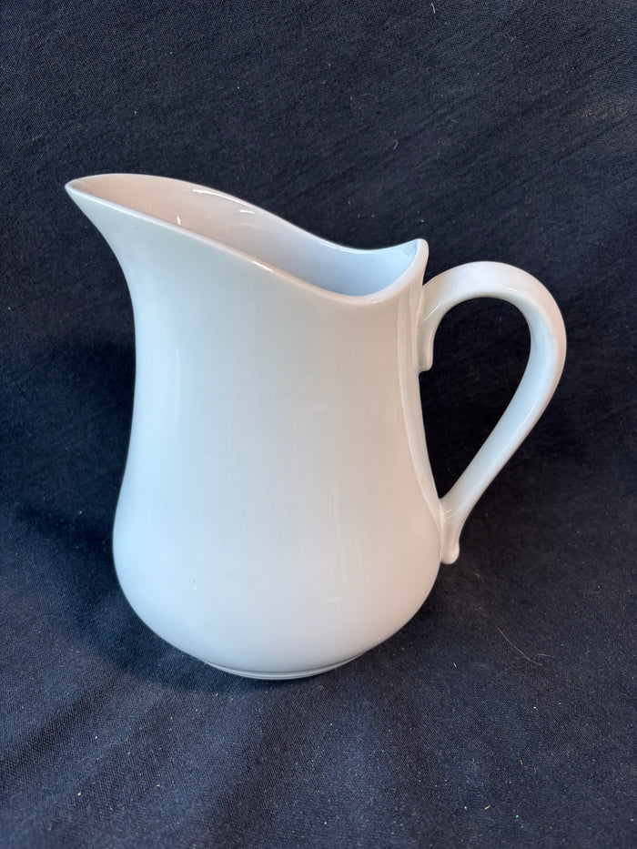 White Ceramic Pitcher