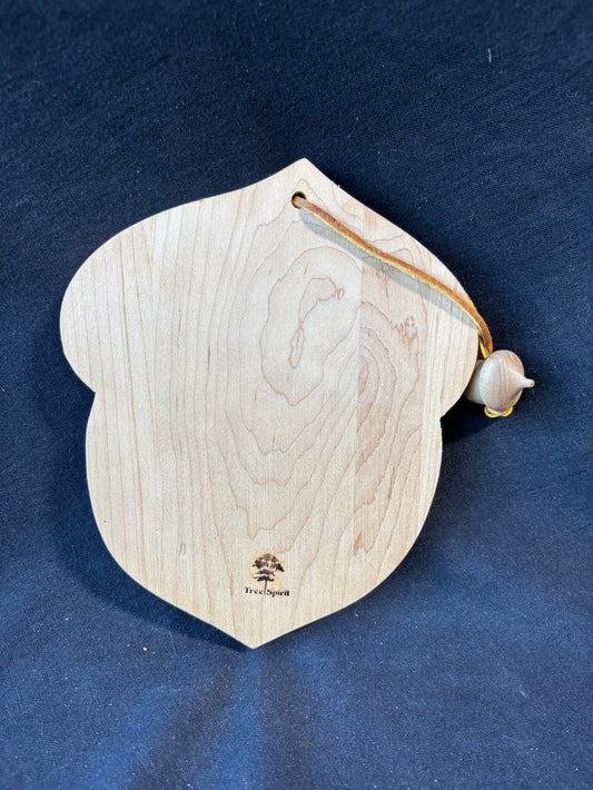 Tree Spirit Acorn Shaped Cutting Board