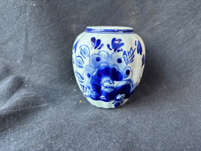 Delfts Blauw Blue And White Bud Vase