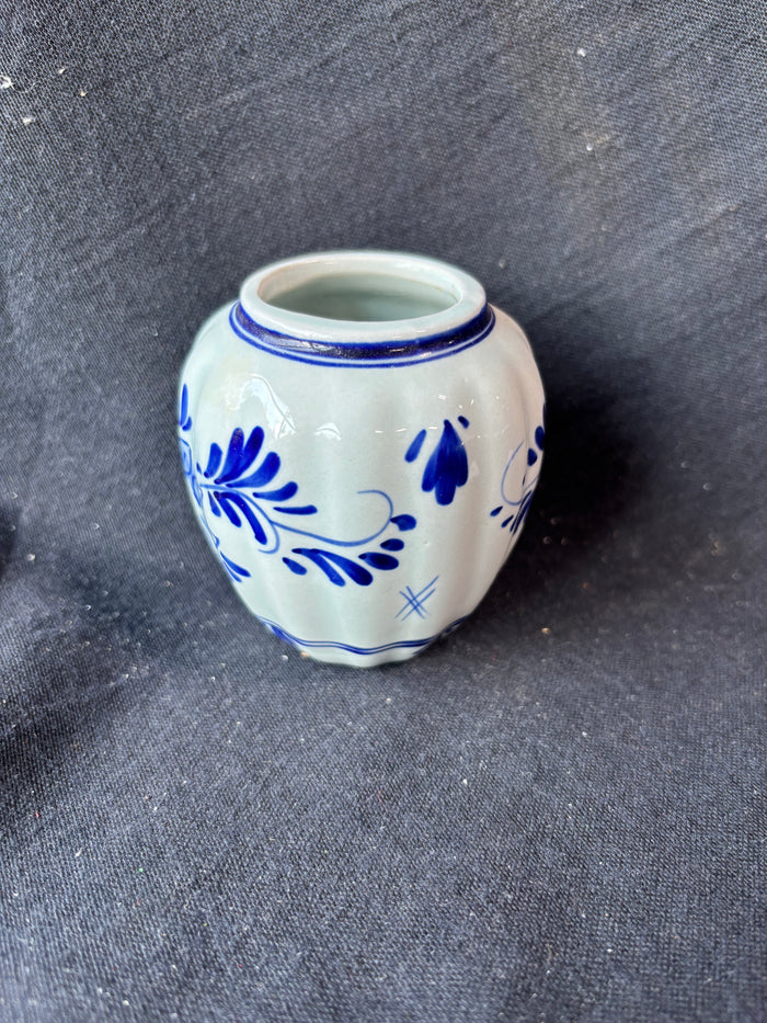 Delfts Blauw Blue And White Bud Vase