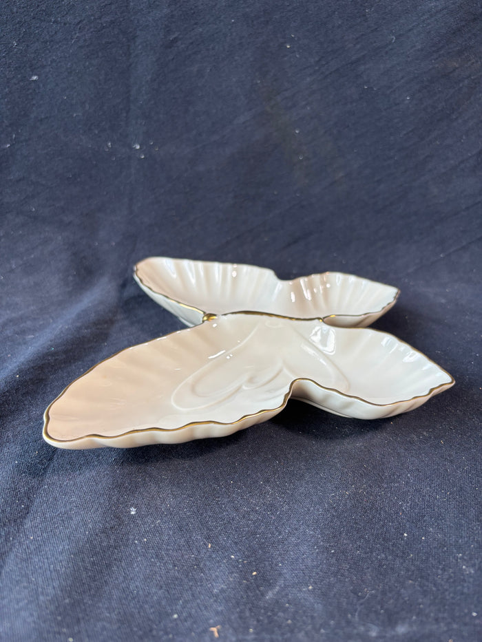 Lenox Butterfly Shaped Trinket Dish