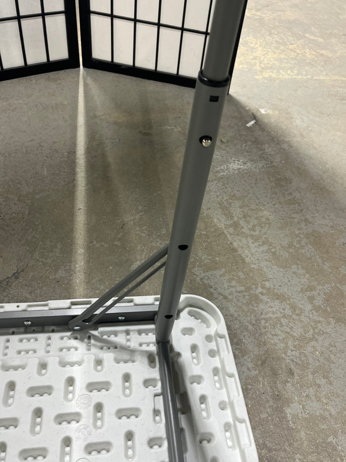 Adjustable Height 4 ft. Folding Table