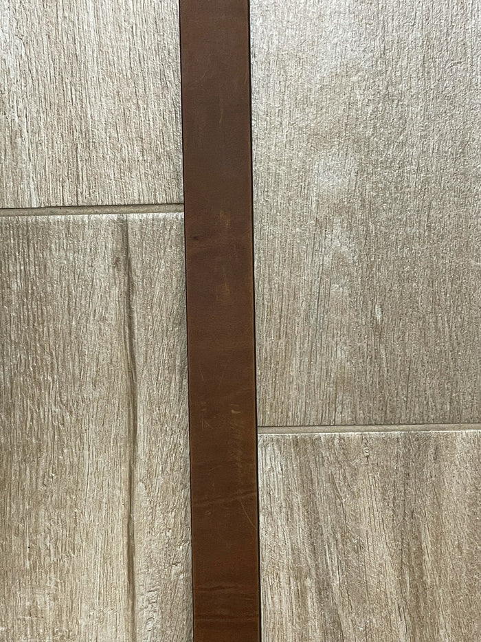 Aged Bark Work Belt | Justin Mens
