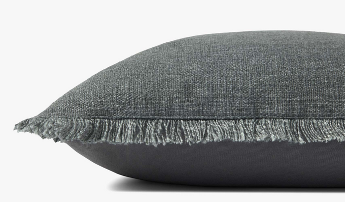 Amber Lewis X Loloi Sable Pillow: Product Side View