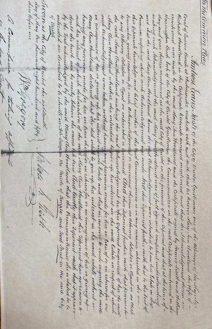 Ambrose Evans Nash Paper Sheet (034) SPS49