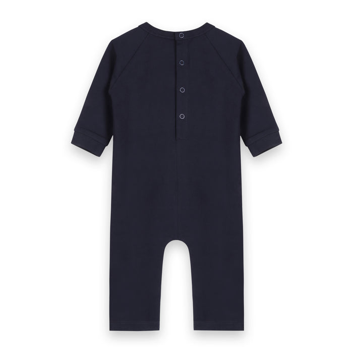 Animal Safari Embroidered Baby Jumpsuit (Organic Cotton)