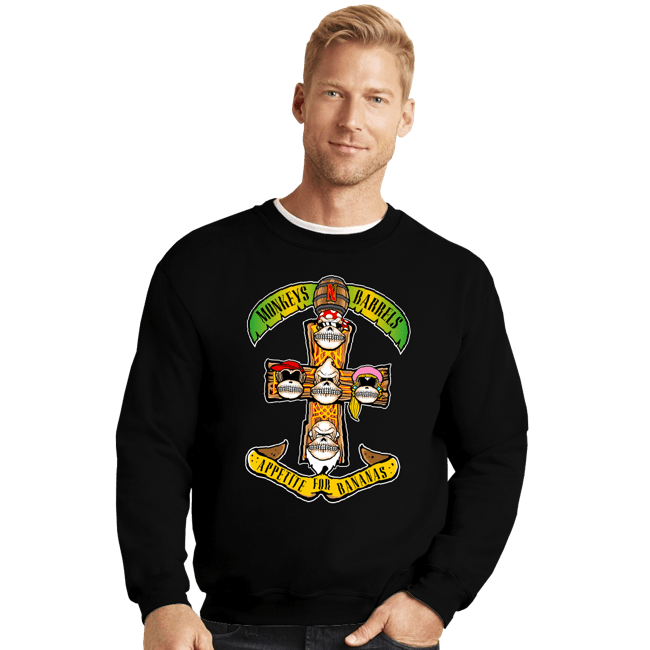 Crewneck Sweater, Unisex / Small / Black