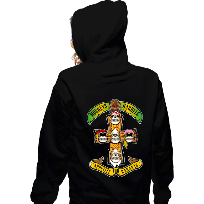 Zippered Hoodies, Unisex / Small / Black