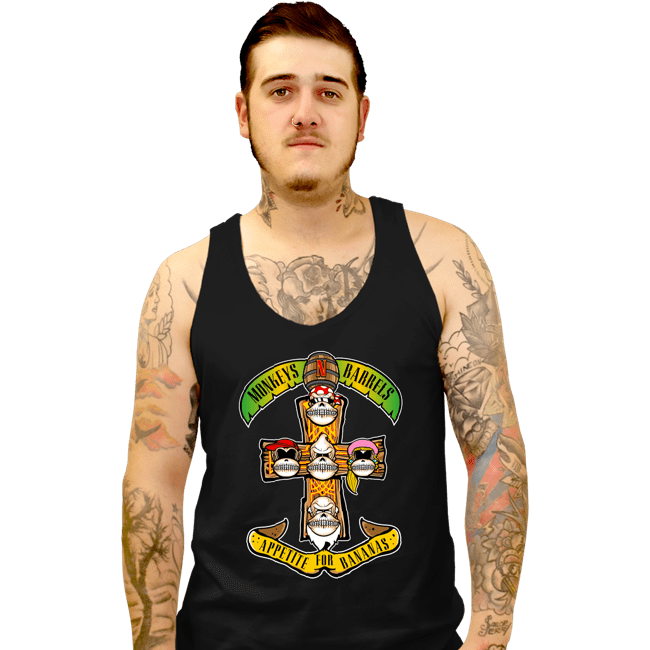 Tank Top, Unisex / Small / Black