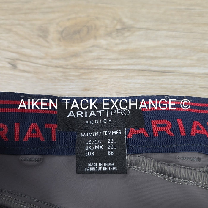 Ariat Triton Silicone Grip Full Seat Breeches, Size 22 L