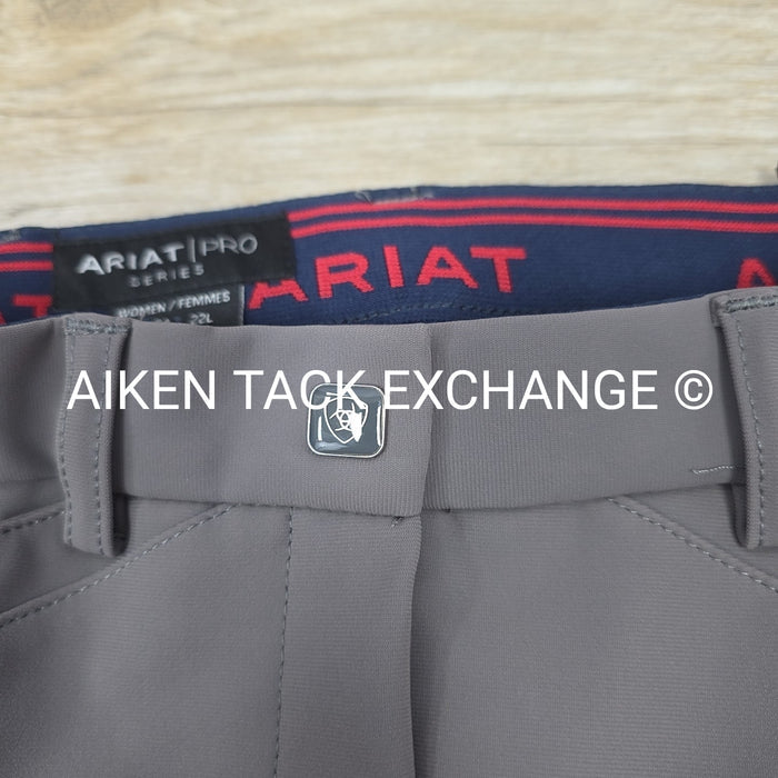 Ariat Triton Silicone Grip Full Seat Breeches, Size 22 L