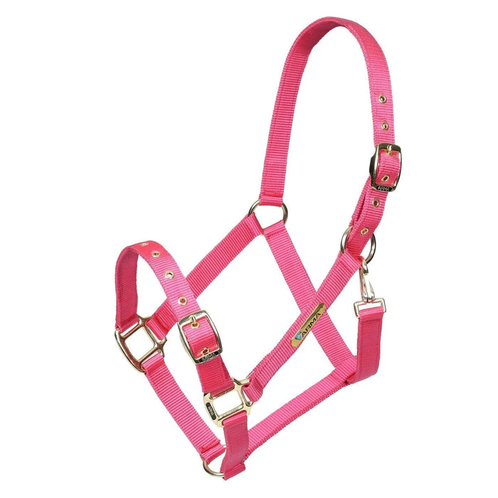 ARMA Adjustable Headcollar - Black - Cob