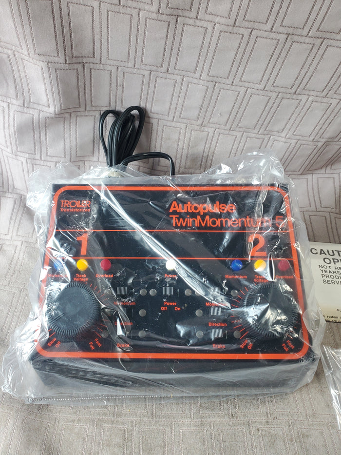 Autopulse Twin Momentum 5 Transistorized Model Railroad Power Pack UNUSED