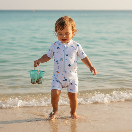 Badeanzug kurzarm Ocean Treasures