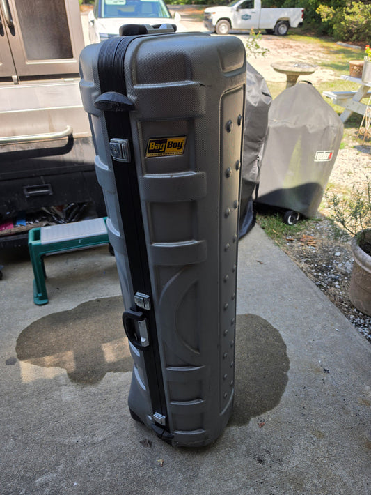 BagBoy Hard Side Golf Bag Travel Case w/Wheels