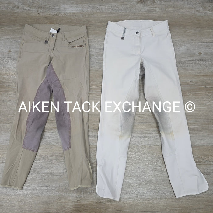 BARGAIN BUNDLE: 2 Pair Romfh Full Seat Breeches, Size 26