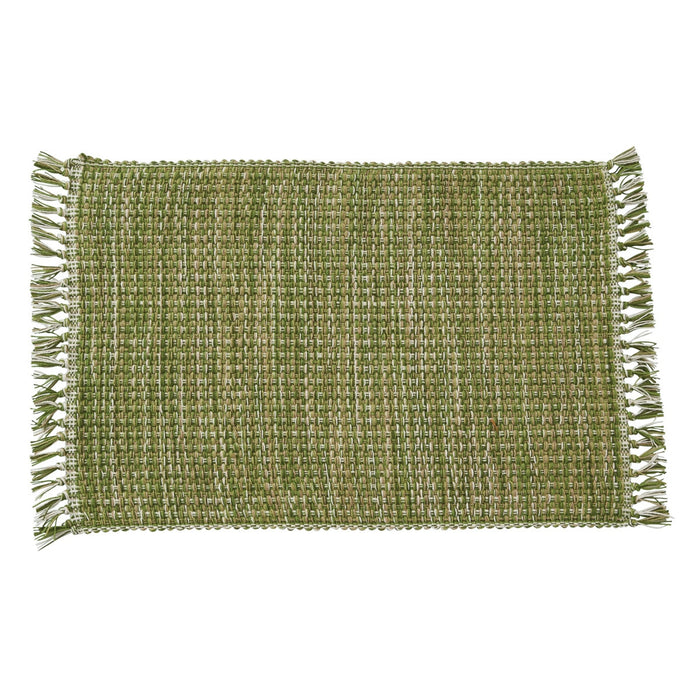 Basketweave Evergreen Placemats-Lange General Store