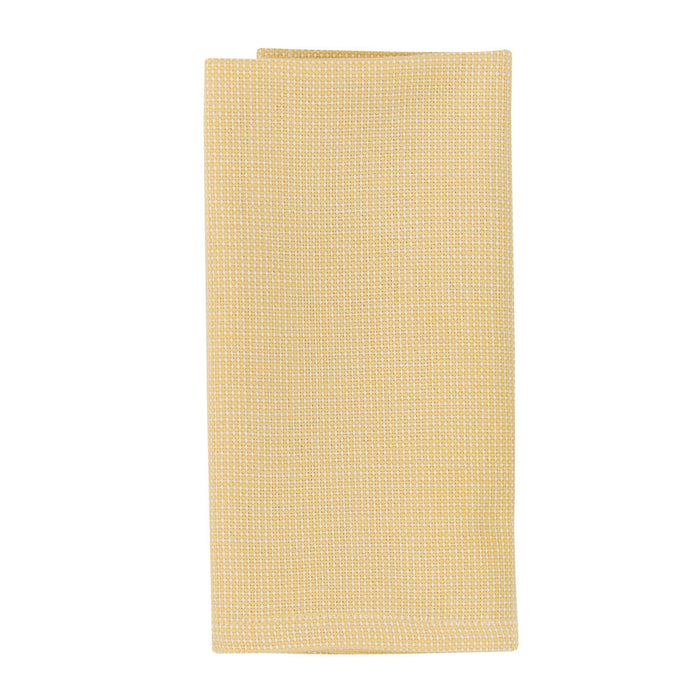 Basketweave Goldenrod Napkins-Lange General Store