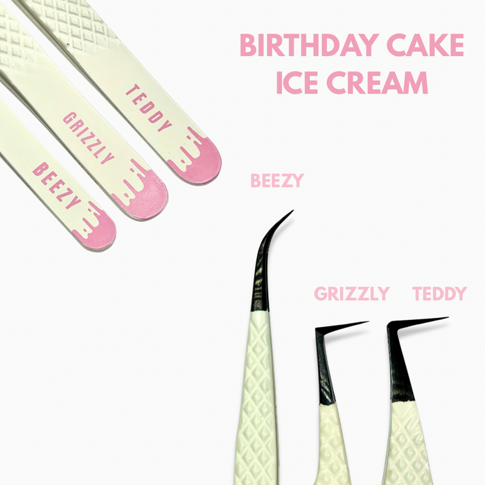 Birthday Cake Ice Cream – Tweezer Duo