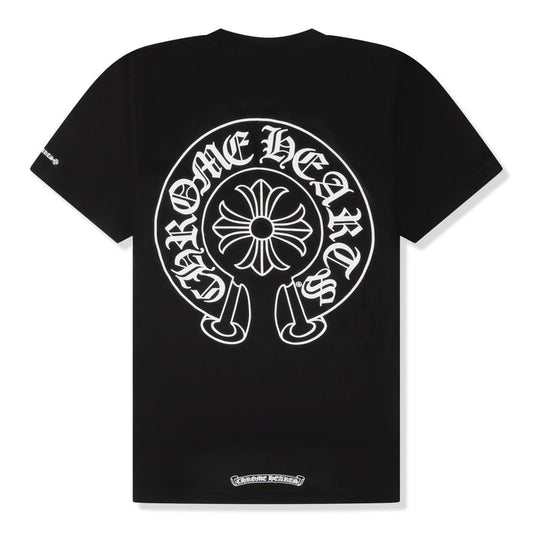 Authentic Chrome Hearts Black Chrome Heart Shirt – front view