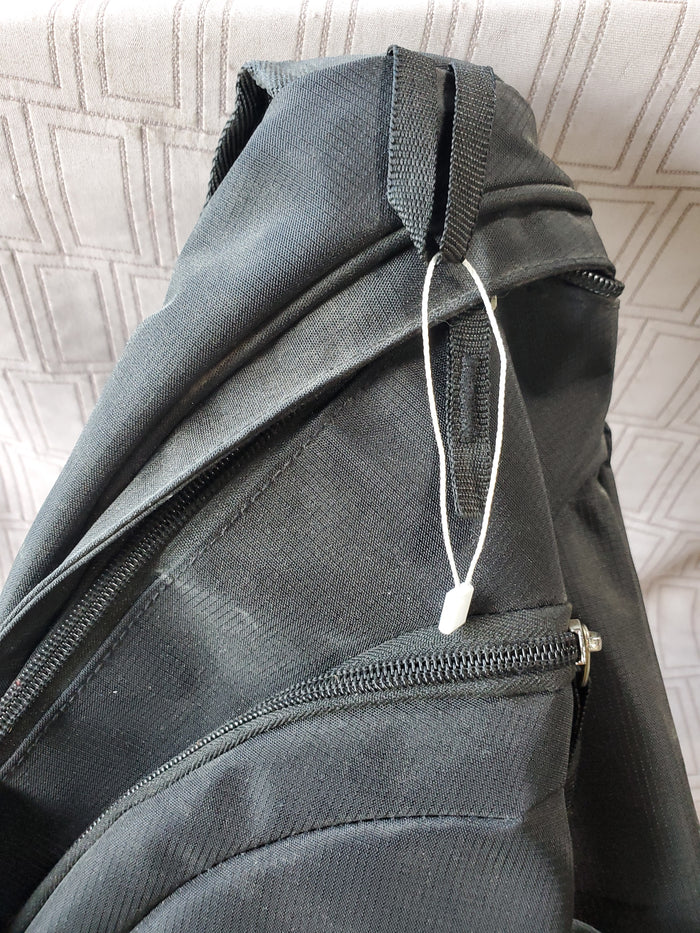 Black Single Strap Sling Backpack