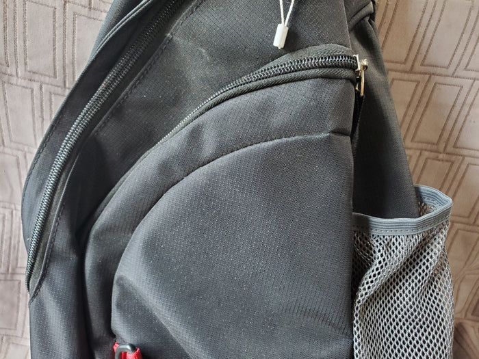 Black Single Strap Sling Backpack