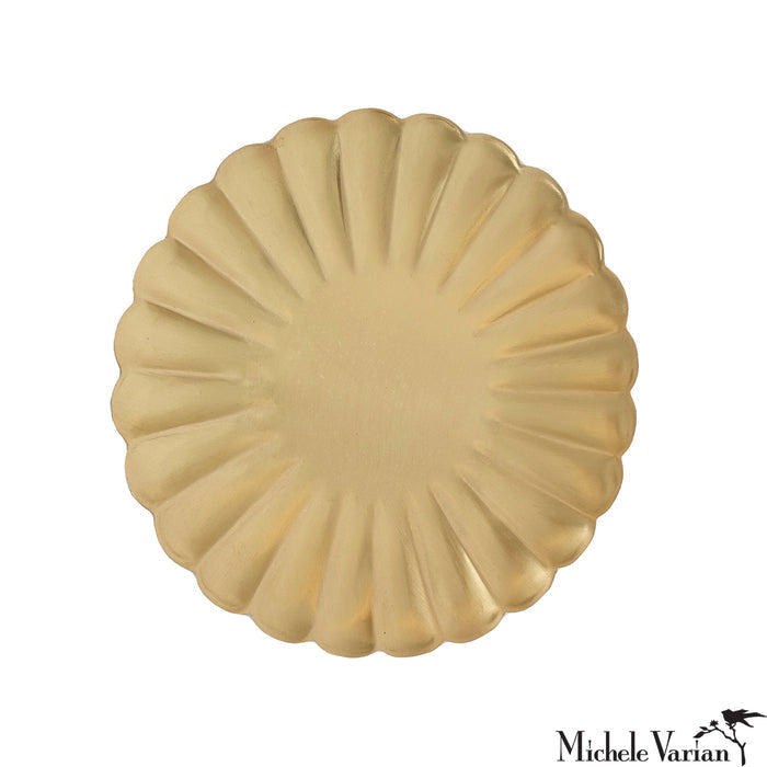 Brass Petal Tray