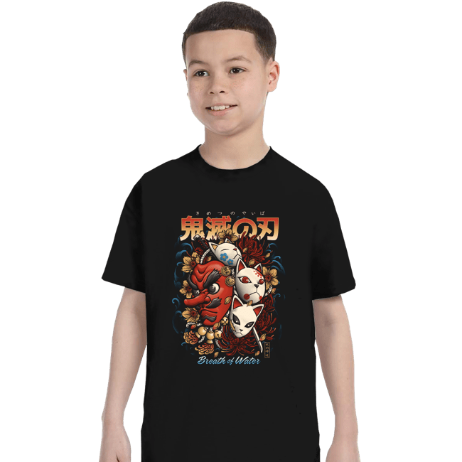 Daily_Deal_Shirts T-Shirts, Youth / XS / Black Breath of Water