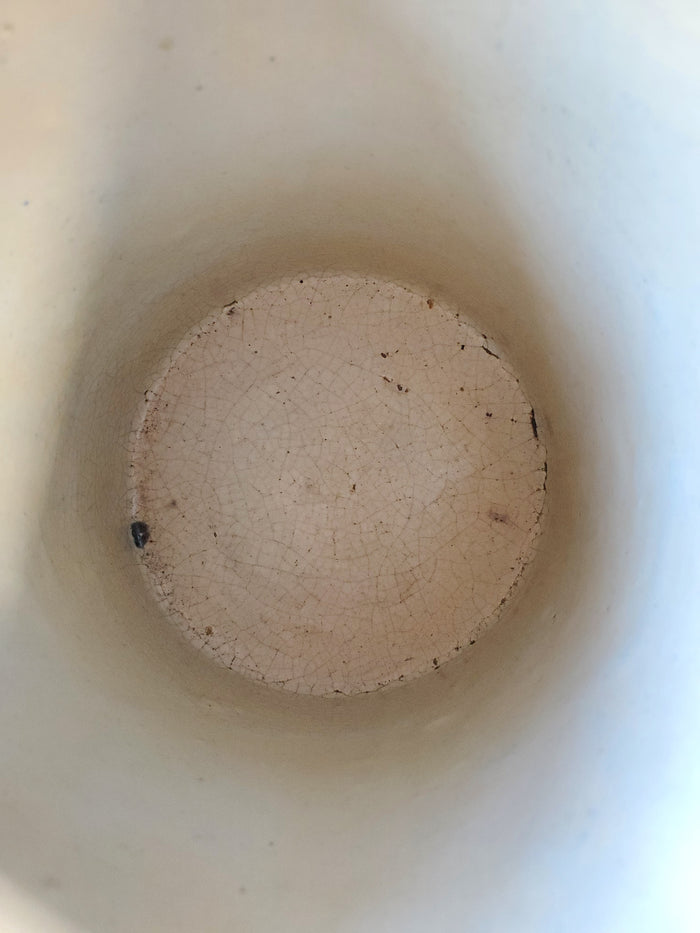 Brown Glazed Pottery Pitcher Vase
