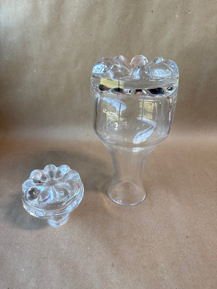 Bubble Style Clear Glass Decanter