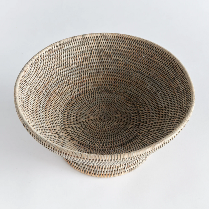 Burma Rattan Offering Bowl - 13 Hub Lane   |  Rattan Bowls