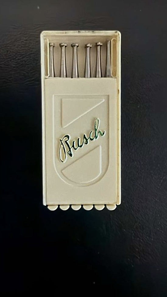 Busch Fig 2 Tungsten Vanadium Steel Wheel burs size 018 pk of 2