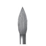 Busch Figure 152 Flame Finishing Bur - 0.80mm (ISO 008) HP Shank - Pack of 6