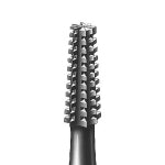 Busch Square Cross Cut Stainless Steel Fissure bur FIG 23/009 HP pk/12