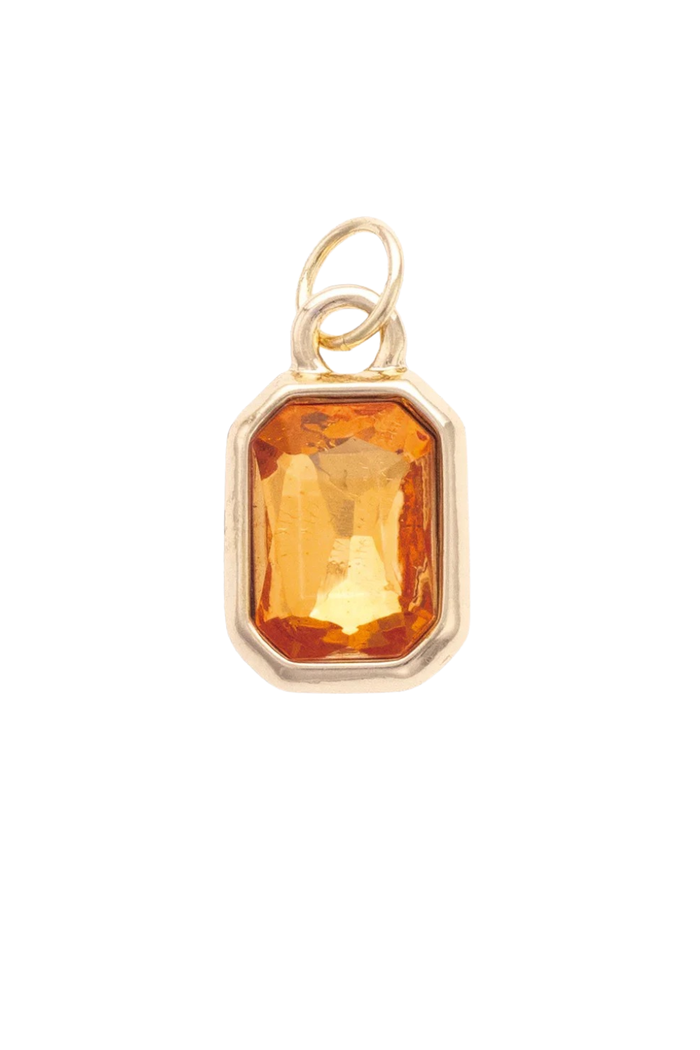 Canvas Style Charms - Emerald Cut Rhinestone