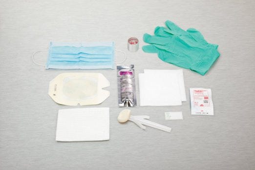 Central Line Dressing Trays w/Chloraprep, Case of 40