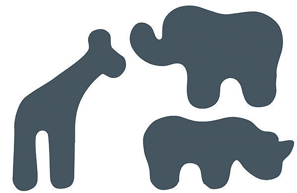 ChalkBoard Animals Wall Decal