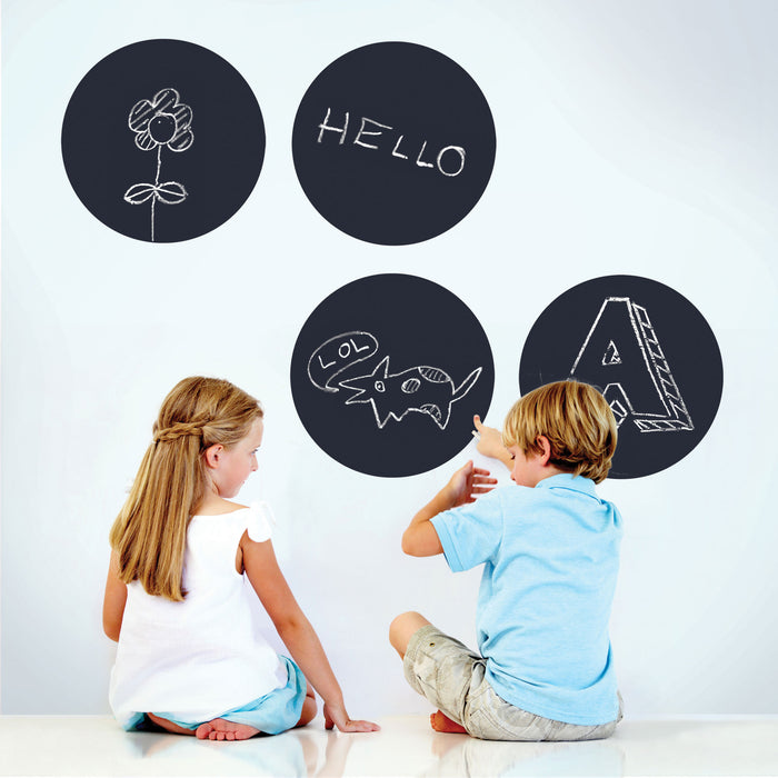 ChalkBoard Circles Big Wall Decal