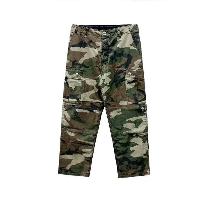 Authentic Chrome Hearts Chrome Heart Cargos Camo – front view