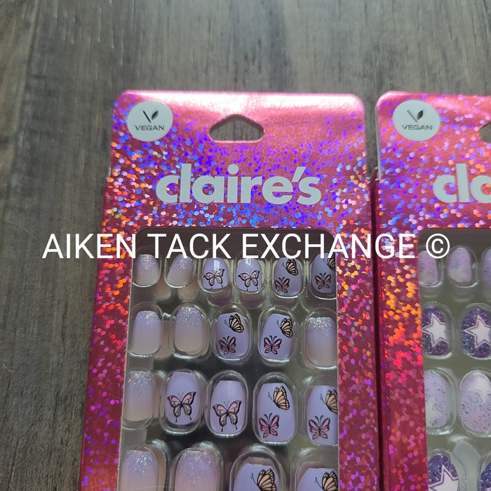 Claire's Press-On Nails (2 Sets) - 24 Count Each (48 Total)