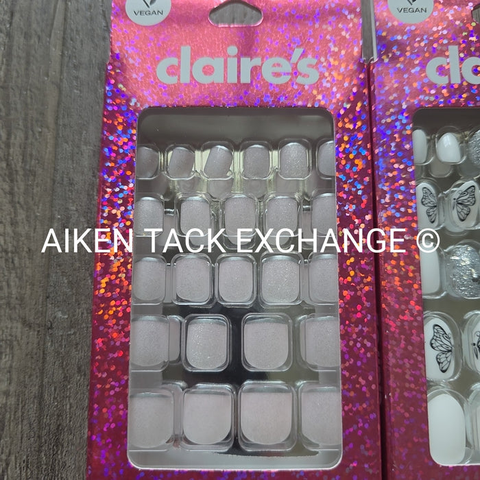 Claire's Press-On Nails (2 Sets) - 24 Count Each (48 Total)