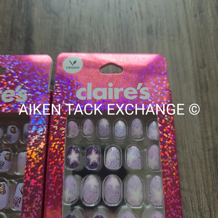Claire's Press-On Nails (2 Sets) - 24 Count Each (48 Total)