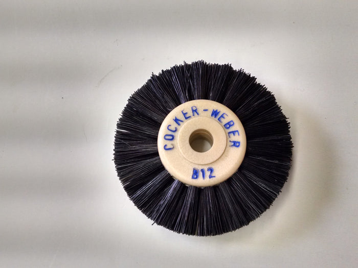 Cocker Weber Plastic Hub Bristle Brushes B12P 1/2Gr