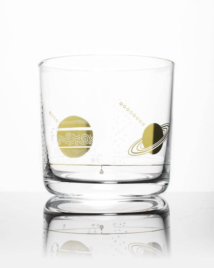 Cognitive Surplus - Solar System Whiskey Glass