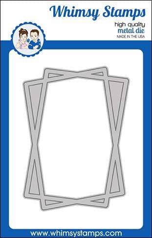 Connected Rectangle Frame Die - Whimsy Stamps