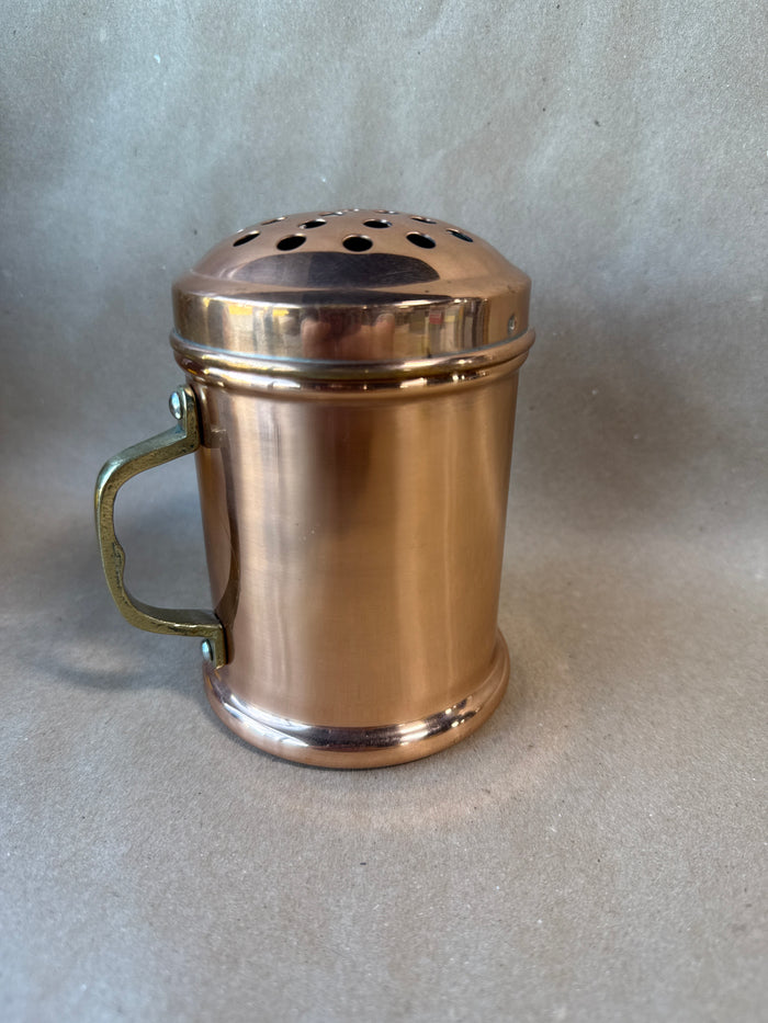 Copper And Brass Grated Cheese Shaker