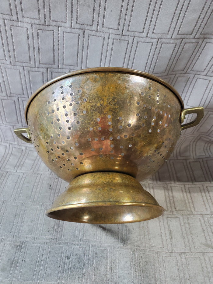 Copper Toned Colander