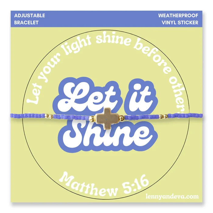 Cord Bracelet & Sticker Set - Light of Hope